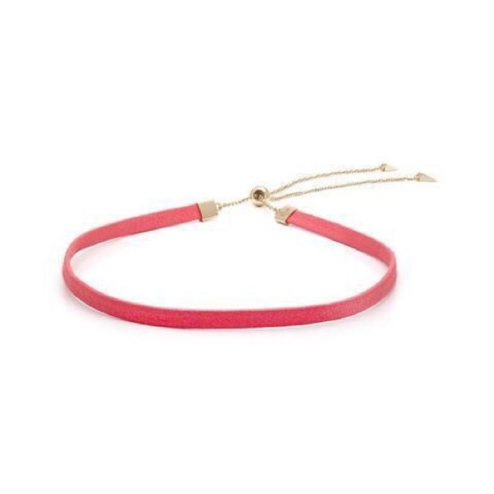 MELANIE AULD | Reversible Choker Neon
